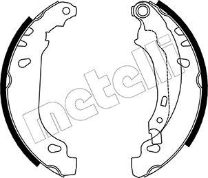 Metelli 53-0328 - Kit ganasce freno autozon.pro