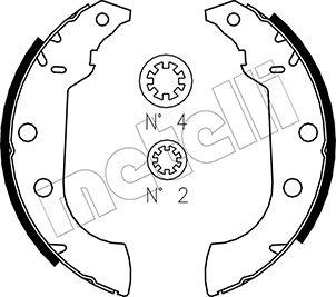 Metelli 53-0323 - Kit ganasce freno autozon.pro