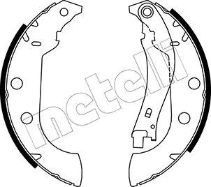 Metelli 53-0327 - Kit ganasce freno autozon.pro