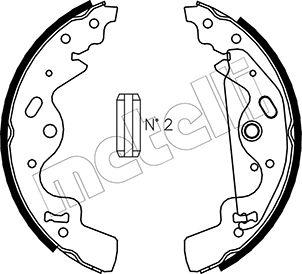 Metelli 53-0370 - Kit ganasce freno autozon.pro