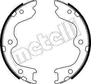 Metelli 53-0294 - Kit ganasce, Freno stazionamento autozon.pro