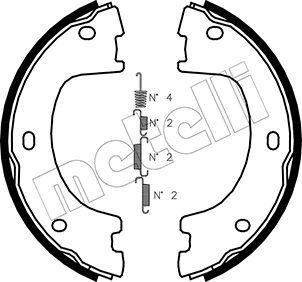 Metelli 53-0249K - Kit ganasce, Freno stazionamento autozon.pro