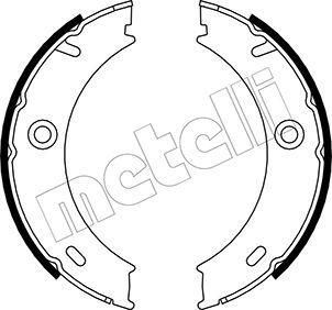 Metelli 53-0240 - Kit ganasce, Freno stazionamento autozon.pro