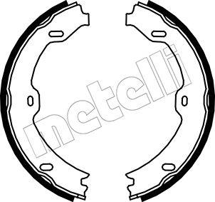 Metelli 53-0243 - Kit ganasce, Freno stazionamento autozon.pro