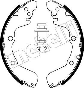 Metelli 53-0256 - Kit ganasce freno autozon.pro