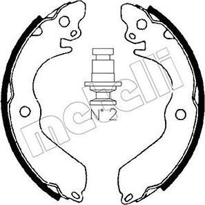 Metelli 53-0258 - Kit ganasce freno autozon.pro