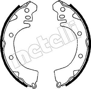 Metelli 53-0252 - Kit ganasce freno autozon.pro