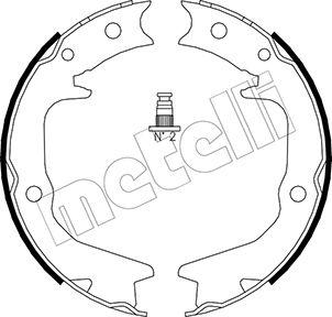 Metelli 53-0265 - Kit ganasce, Freno stazionamento autozon.pro