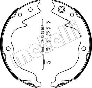 Metelli 53-0268K - Kit ganasce, Freno stazionamento autozon.pro