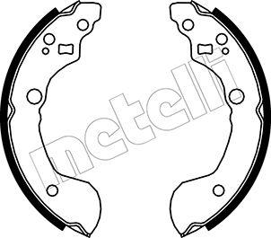 Metelli 53-0286 - Kit ganasce freno autozon.pro