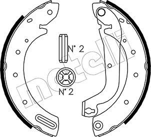 Metelli 53-0287 - Kit ganasce freno autozon.pro