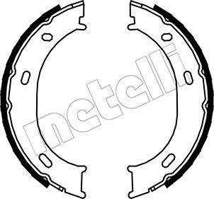 Metelli 53-0239 - Kit ganasce, Freno stazionamento autozon.pro