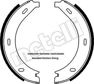 Metelli 53-0236 - Kit ganasce, Freno stazionamento autozon.pro