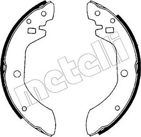 Metelli 53-0271 - Kit ganasce freno autozon.pro