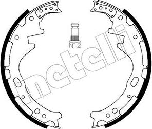 Metelli 53-0278 - Kit ganasce freno autozon.pro