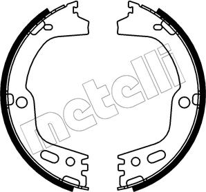 Metelli 53-0756 - Kit ganasce, Freno stazionamento autozon.pro