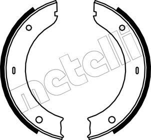 Metelli 53-0717 - Kit ganasce, Freno stazionamento autozon.pro