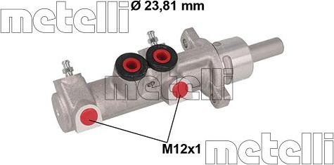 Metelli 05-0901 - Cilindro maestro del freno autozon.pro