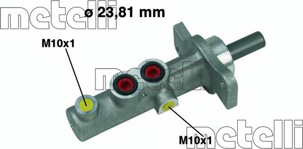 Metelli 05-0449 - Cilindro maestro del freno autozon.pro