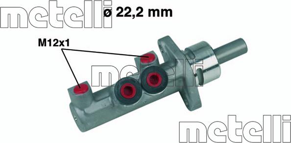 Metelli 05-0403 - Cilindro maestro del freno autozon.pro