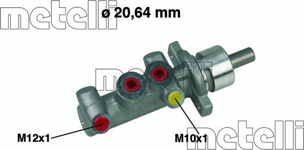 Metelli 05-0416 - Cilindro maestro del freno autozon.pro