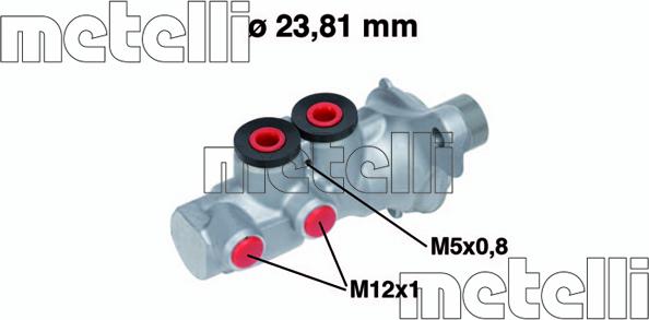 Metelli 05-0695 - Cilindro maestro del freno autozon.pro