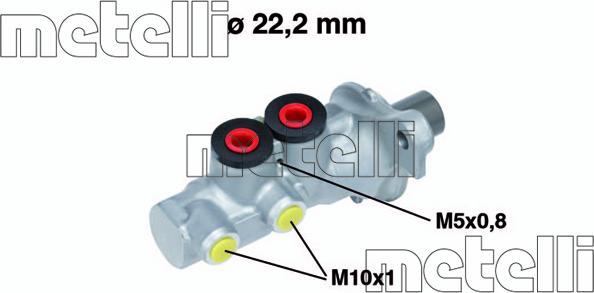 Metelli 05-0692 - Cilindro maestro del freno autozon.pro