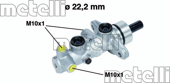 Metelli 05-0688 - Cilindro maestro del freno autozon.pro