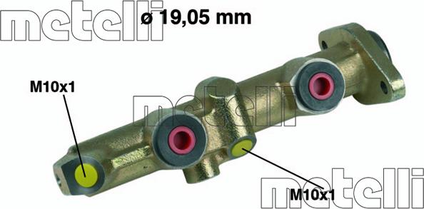 Metelli 05-0076 - Cilindro maestro del freno autozon.pro