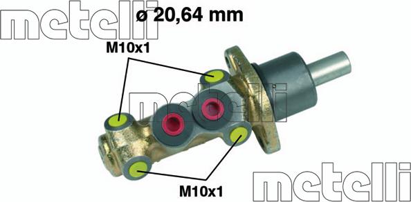 Metelli 05-0142 - Cilindro maestro del freno autozon.pro