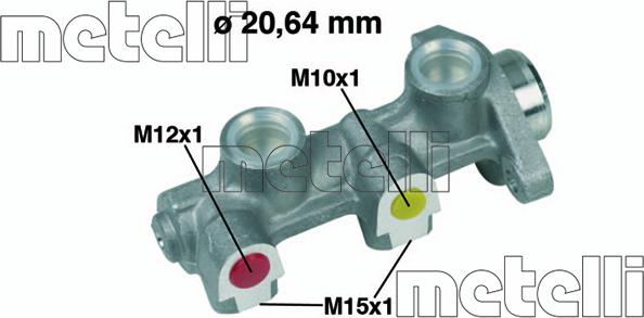 Metelli 05-0184 - Cilindro maestro del freno autozon.pro