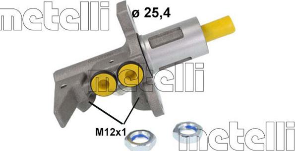 Metelli 05-0889 - Cilindro maestro del freno autozon.pro