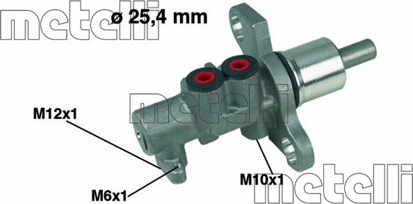 Metelli 05-0368 - Cilindro maestro del freno autozon.pro