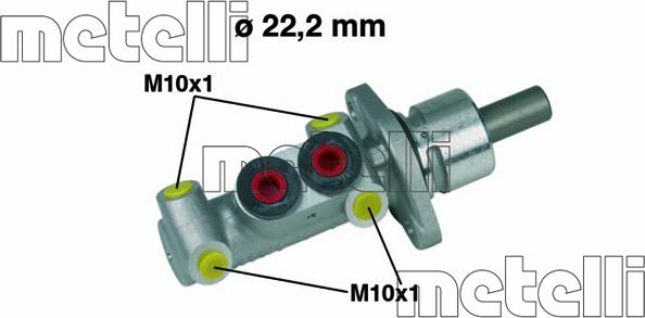 Metelli 05-0302 - Cilindro maestro del freno autozon.pro