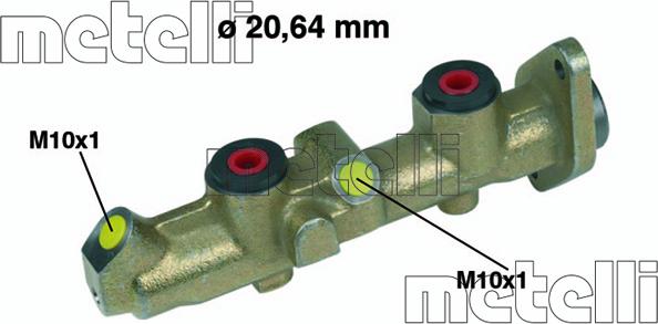 Metelli 05-0251 - Cilindro maestro del freno autozon.pro