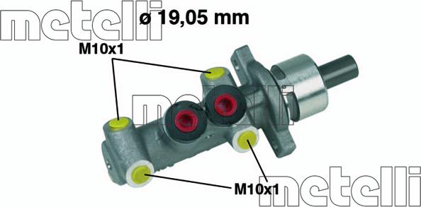 Metelli 05-0266 - Cilindro maestro del freno autozon.pro