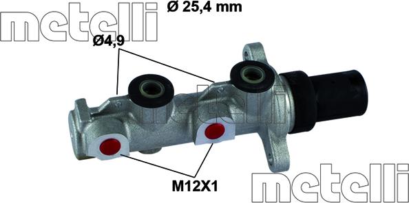 Metelli 05-0797 - Cilindro maestro del freno autozon.pro