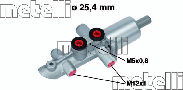 Metelli 05-0735 - Cilindro maestro del freno autozon.pro