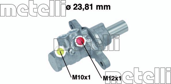 Metelli 05-0724 - Cilindro maestro del freno autozon.pro