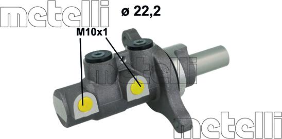 Metelli 05-1151 - Cilindro maestro del freno autozon.pro