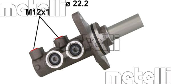 Metelli 05-1164 - Cilindro maestro del freno autozon.pro