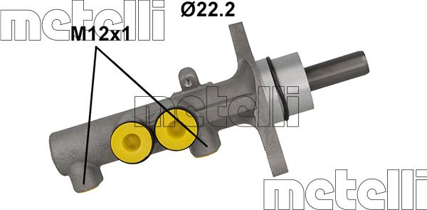 Metelli 05-1186 - Cilindro maestro del freno autozon.pro