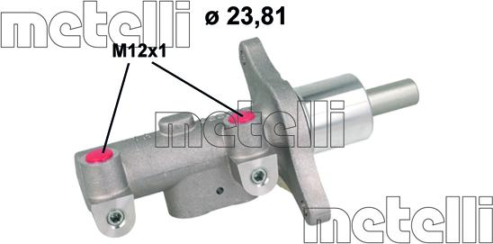 Metelli 05-1137 - Cilindro maestro del freno autozon.pro