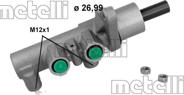 Metelli 05-1248 - Cilindro maestro del freno autozon.pro