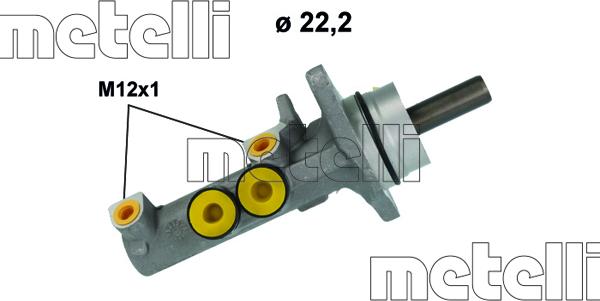 Metelli 05-1258 - Cilindro maestro del freno autozon.pro