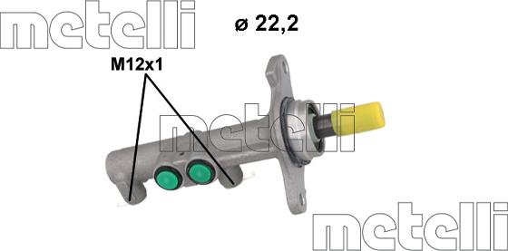 Metelli 05-1267 - Cilindro maestro del freno autozon.pro