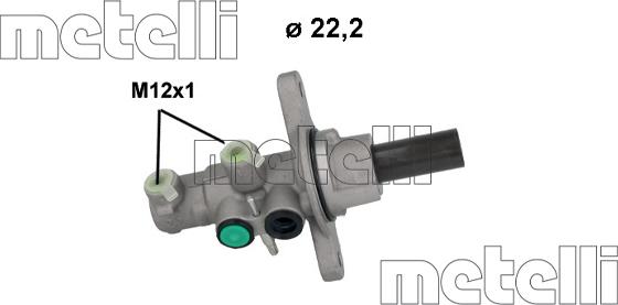 Metelli 05-1201 - Cilindro maestro del freno autozon.pro