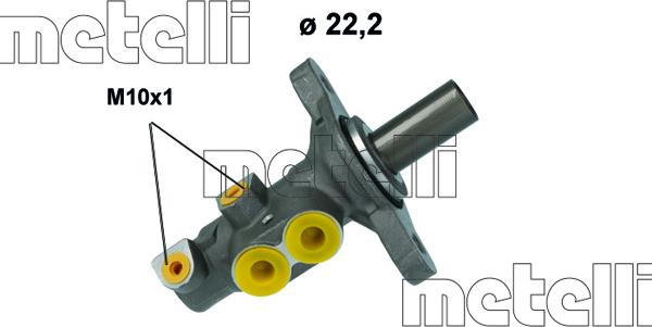 Metelli 05-1229 - Cilindro maestro del freno autozon.pro