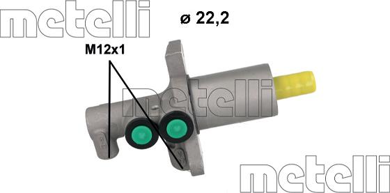 Metelli 05-1224 - Cilindro maestro del freno autozon.pro