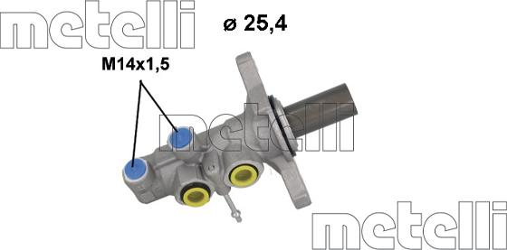 Metelli 05-1274 - Cilindro maestro del freno autozon.pro